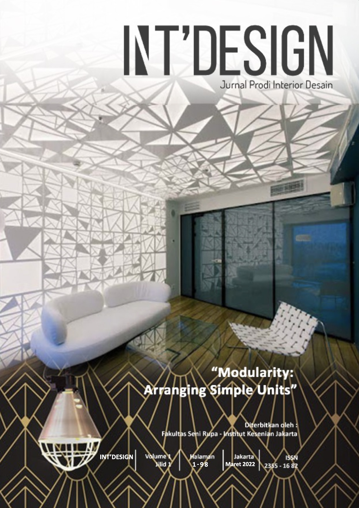 					Lihat Vol 1 No 1 (2022): Modularity: Arranging Simple Unit
				